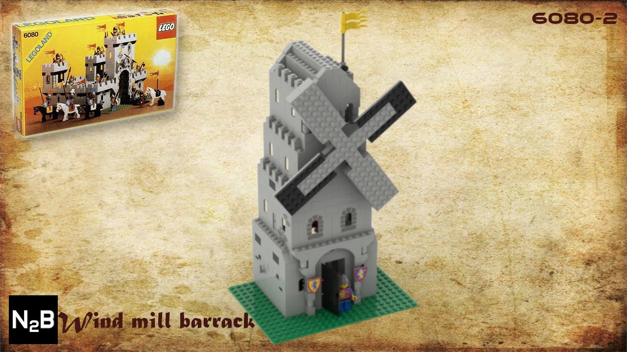 Alternative build 2 Lego Set 6080 King's Castle 1984