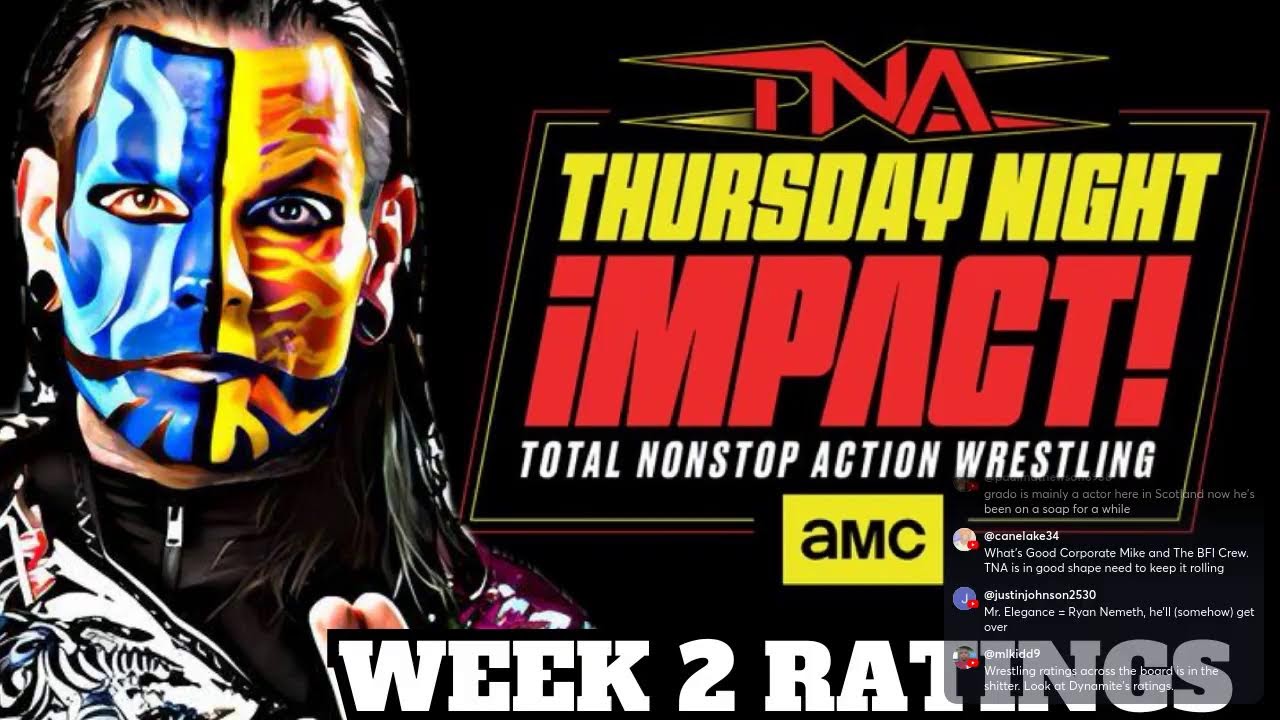 TNA Thursday Night iMPACT on AMC Ratings: Week 2 | Solid. 