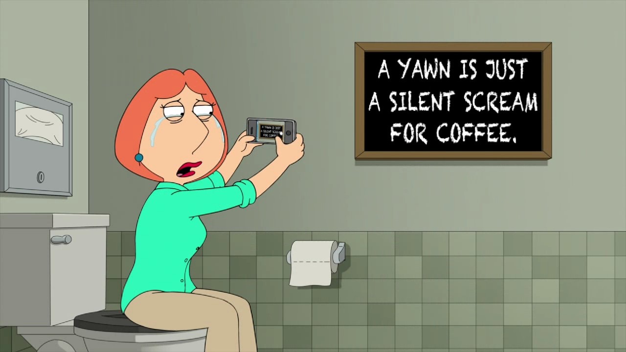 Lois Griffin being a lame suburban mom for 8 minutes straight