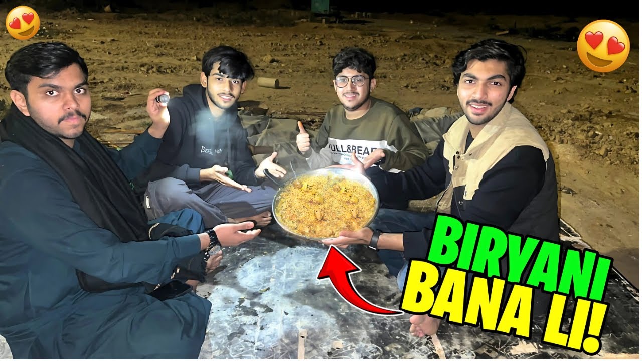 Late night adventure kar li 🚙 | biryani bana li 😍