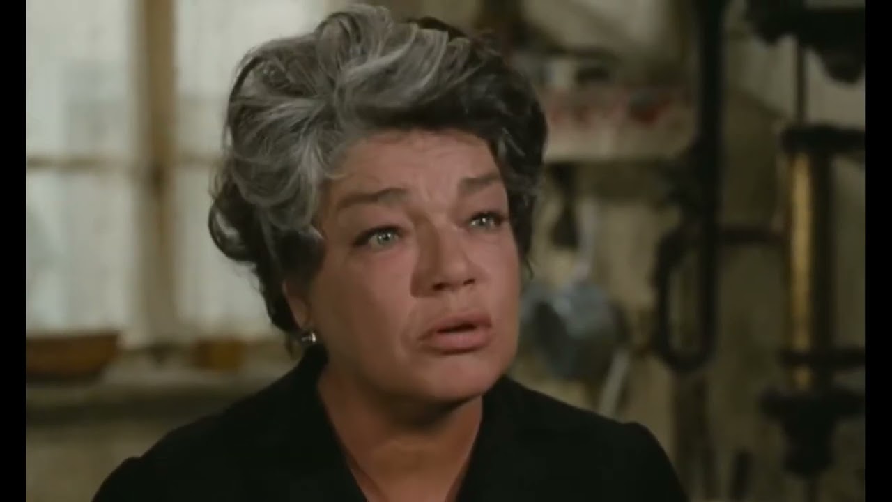 La Veuve Couderc : scène dramatique avec Signoret et Delon – Chef-d’œuvre à redécouvrir !