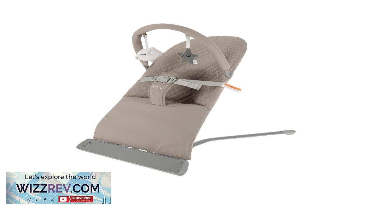 Nuby Baby Bouncer Seat Portable Infant Bouncer with Music Fun Sounds Review