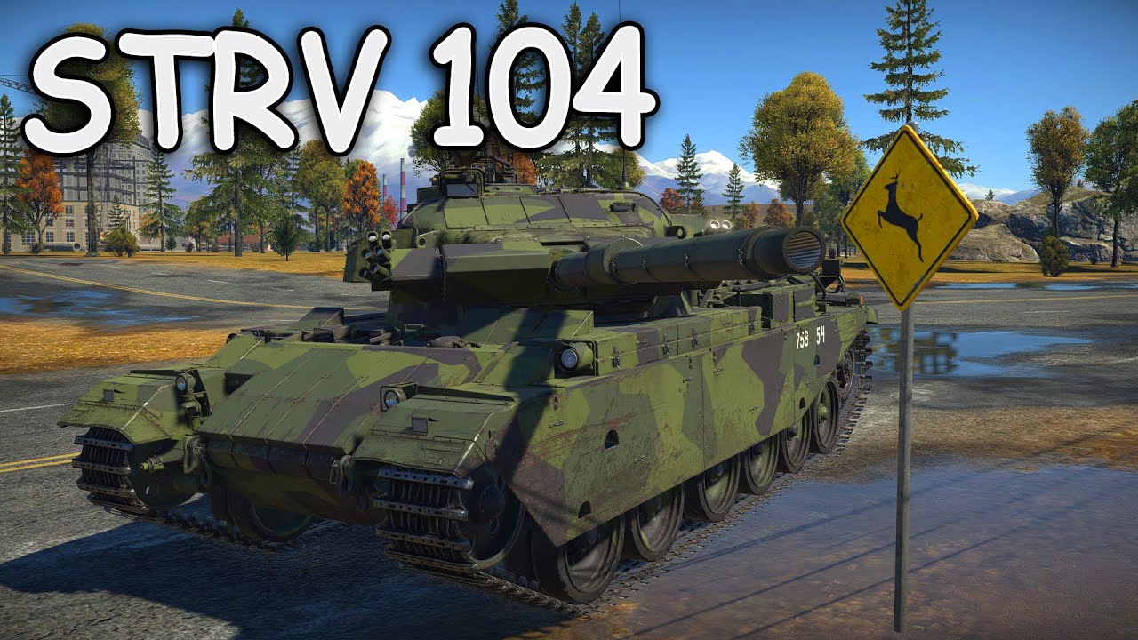 БЫСТРЫЙ ОБЗОР STRV 104 | War Thunder 