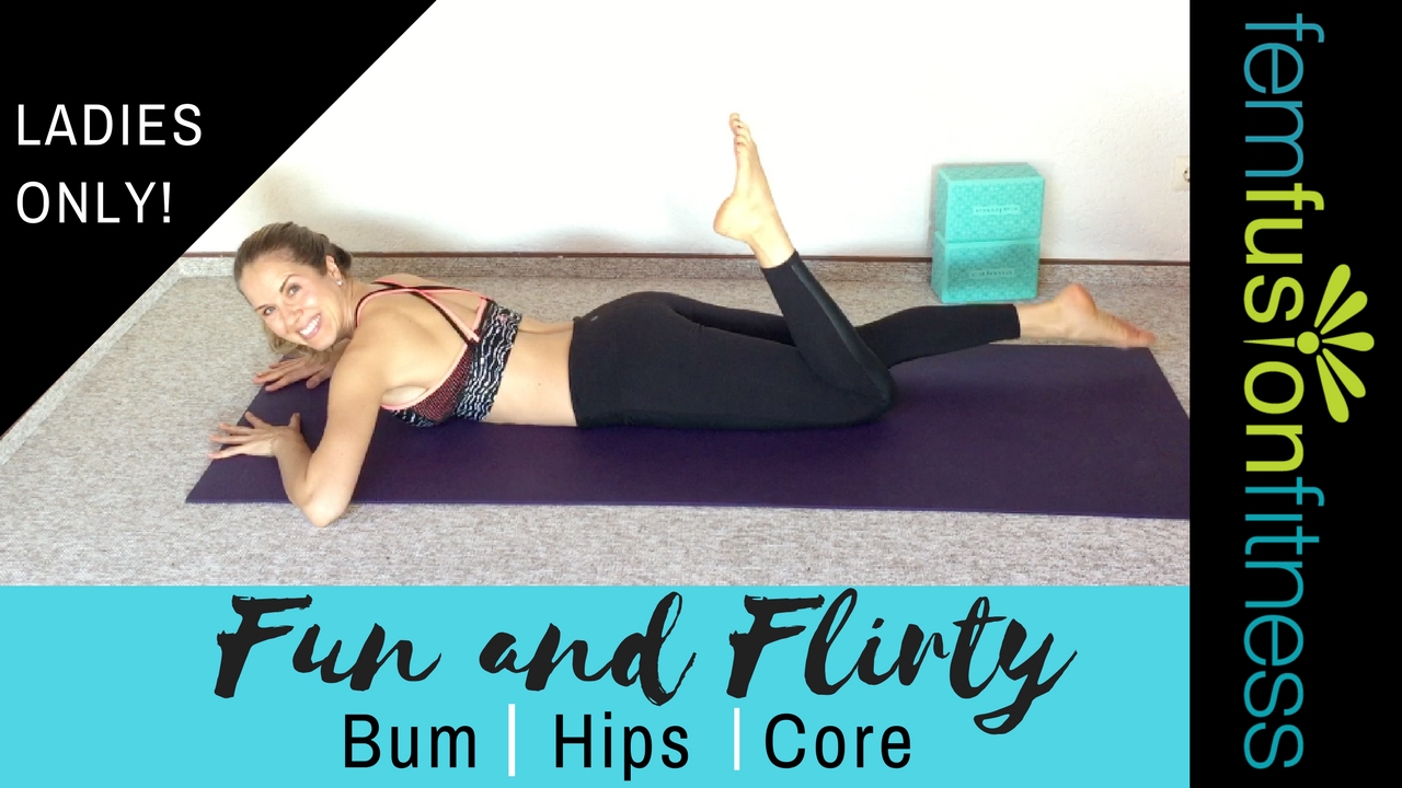 15-min Fun + Flirty Bum, Hips, and Abs | FemFusion Fitness