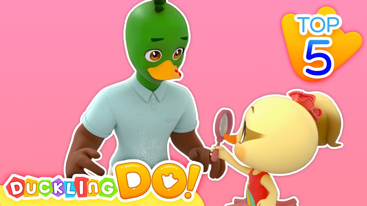 [Top5] The Muffin Man+and More🧁 | Kids Song CompilationㅣDuckling Do Nursery Rhymes