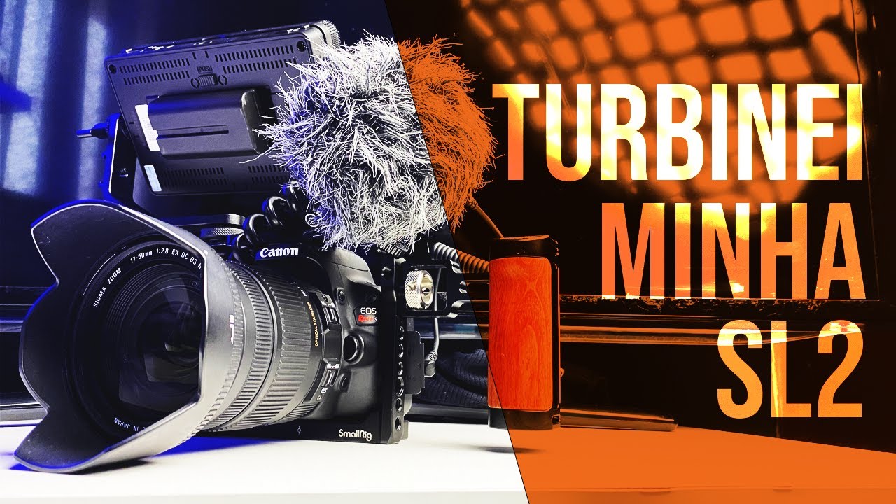TURBINE SUA CANON SL2 | ACESSÓRIOS E LENTE