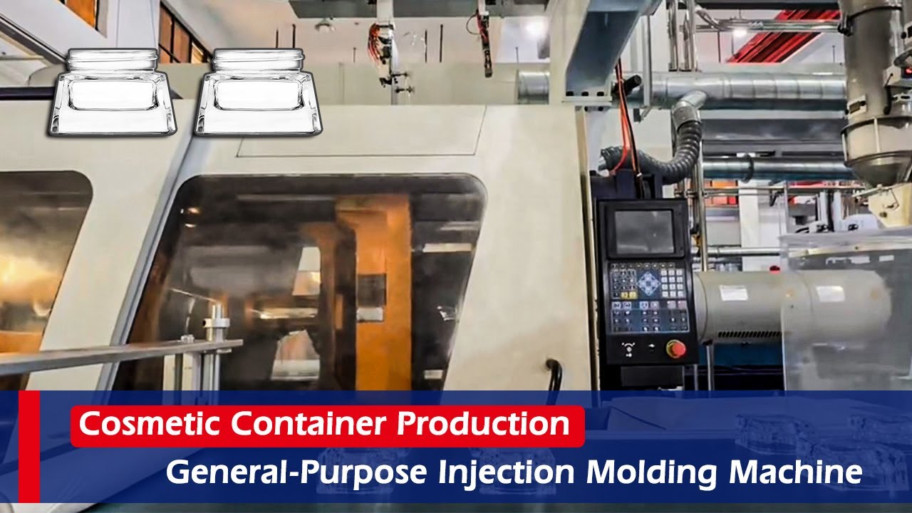 High-Precision Production with High-Speed Injection Molding Machine for Cosmetic Containers｜Huarong