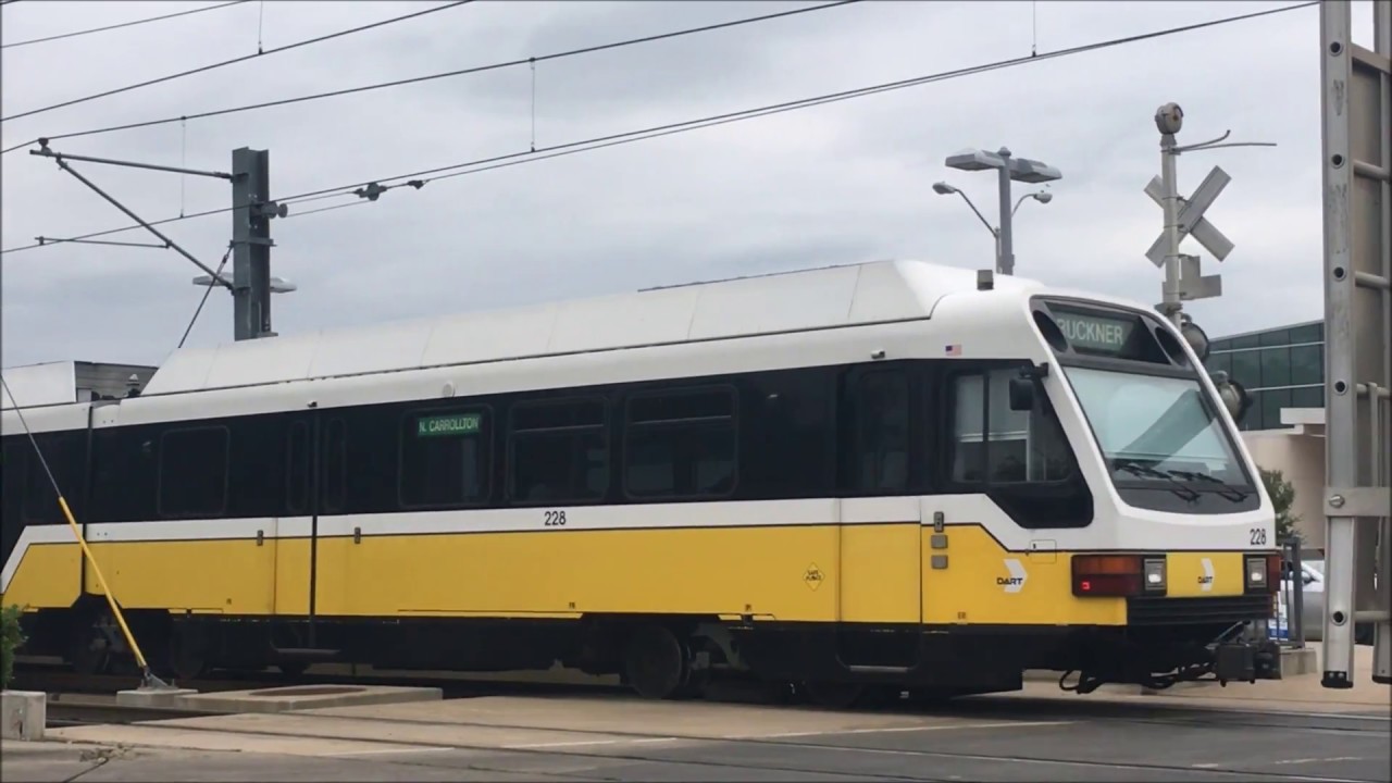 Two DART Light Rails Meet