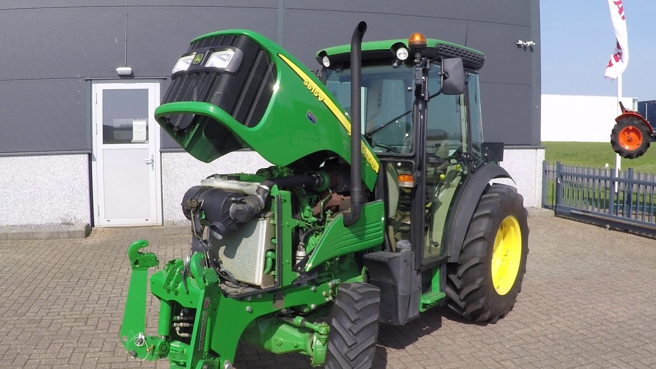 John Deere 5615V / 03736 Draaiuren / Fronthef