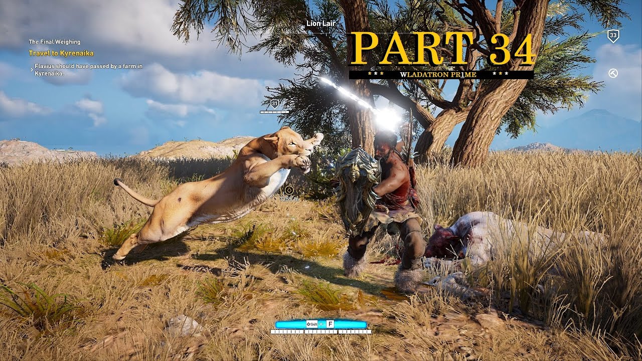 🦁 Assassin's Creed: Origins | P34: The Final Weighing (Travel to Kyrenaika)