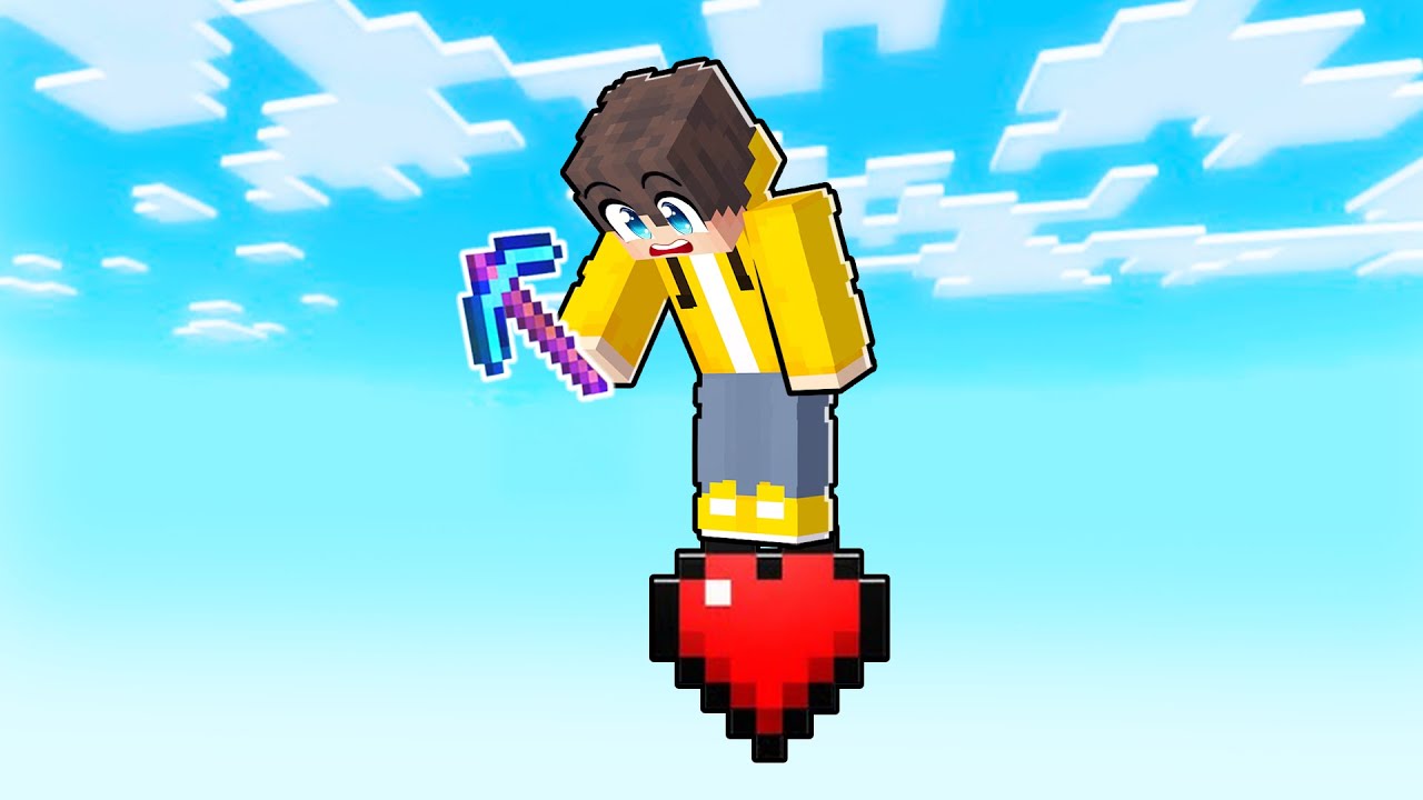 Minecraft但是！一格愛心生存！？只有一滴血我要怎麼活下去😭