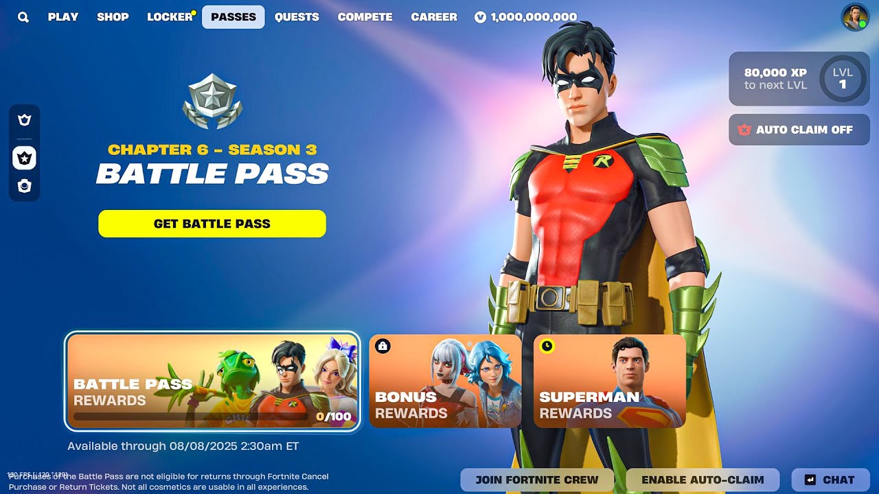 FULL Season 3 Battle Pass..!! (Fortnite Super)