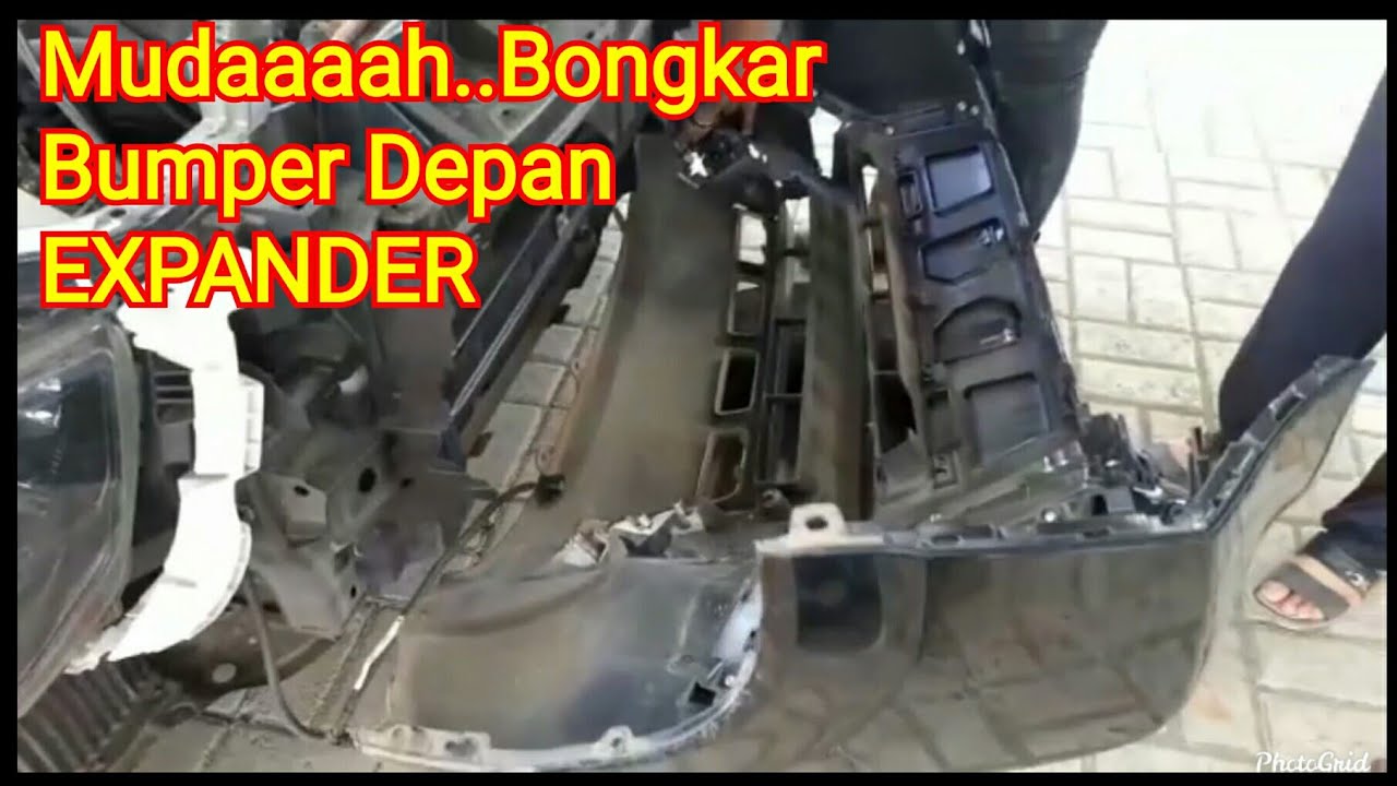 Cara Bongkar Bumper Depan Mobil Expander