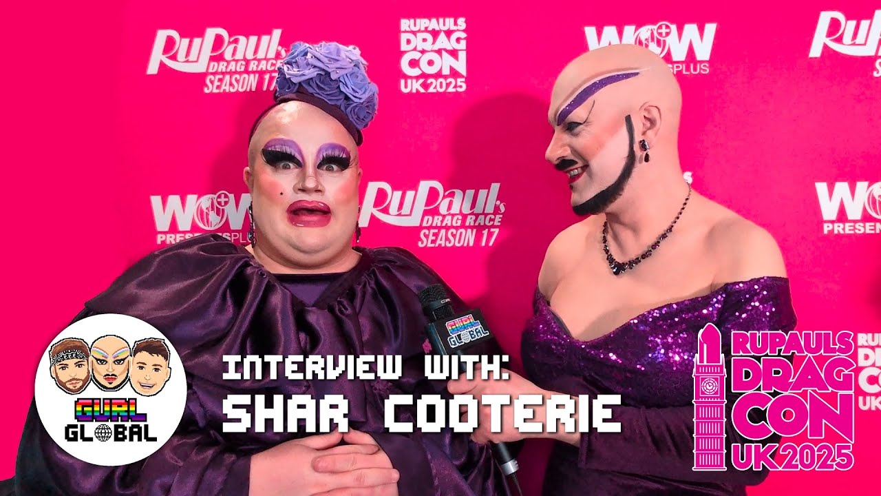 Interview with G.U.R.L award 2024 winner Shar Cooterie at DragCon UK 2025
