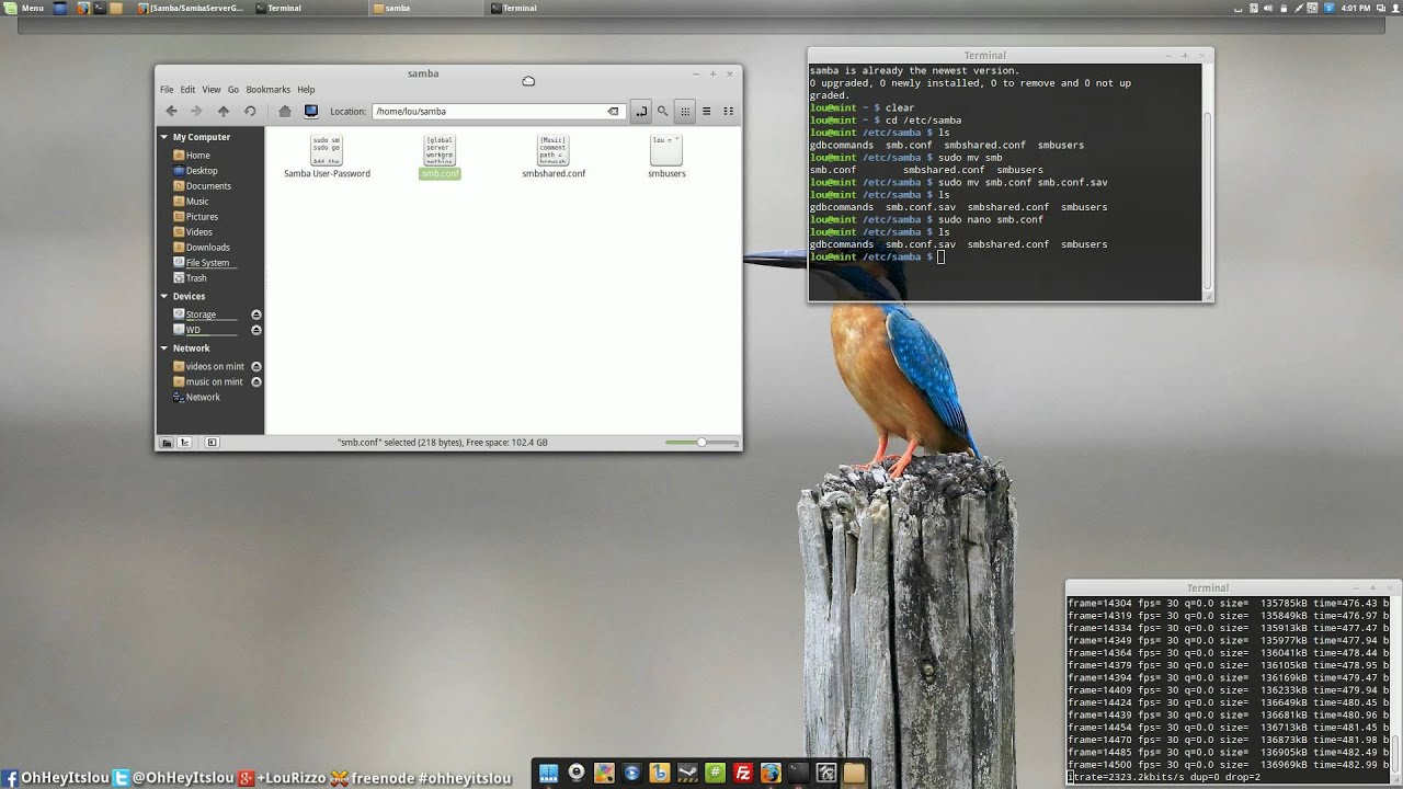 How to Create a Samba Server In Linux Mint Ubuntu or Debian