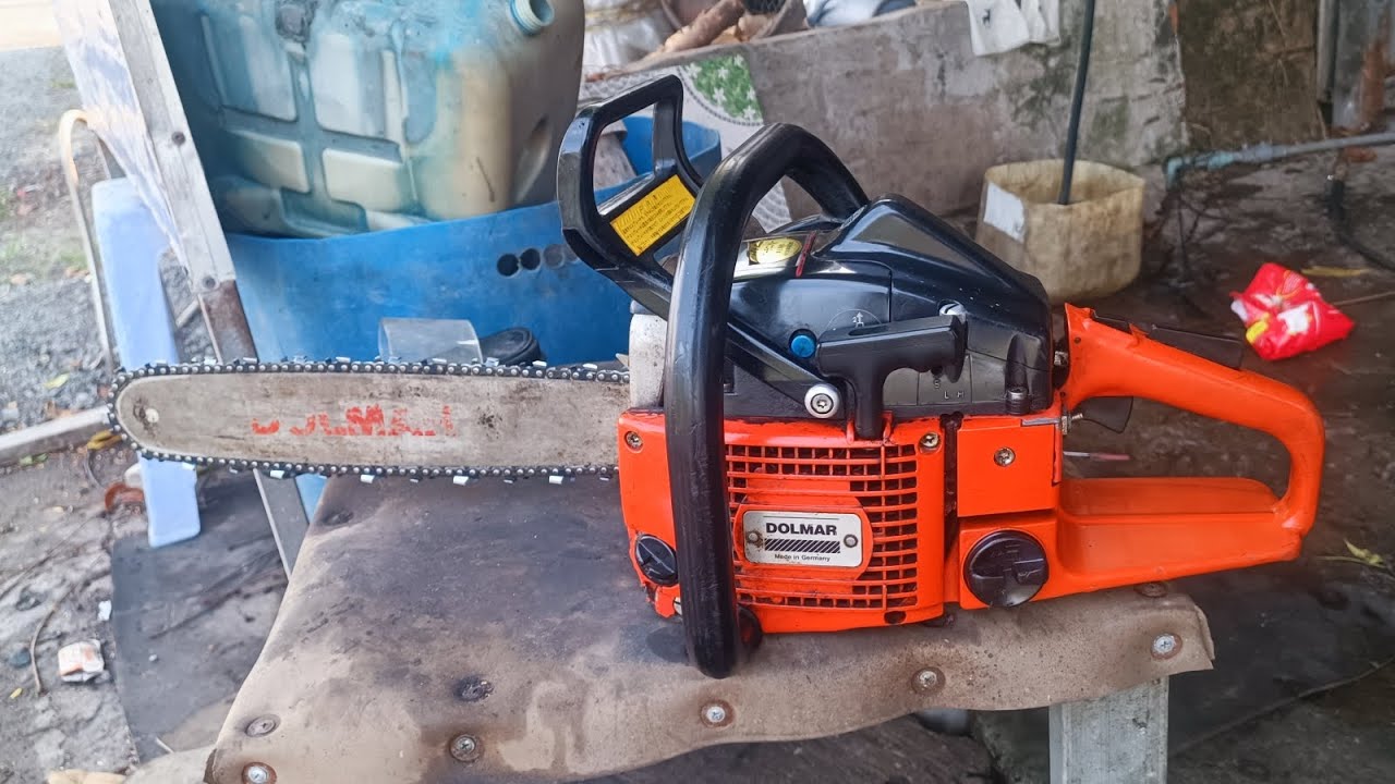Lên cưa DOlmar 43cc siêu mới(zalo 0794332299)