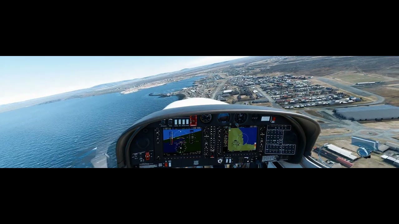 DA40 NG Landing in Keflavik Runway 28 20 knots crosswind landing