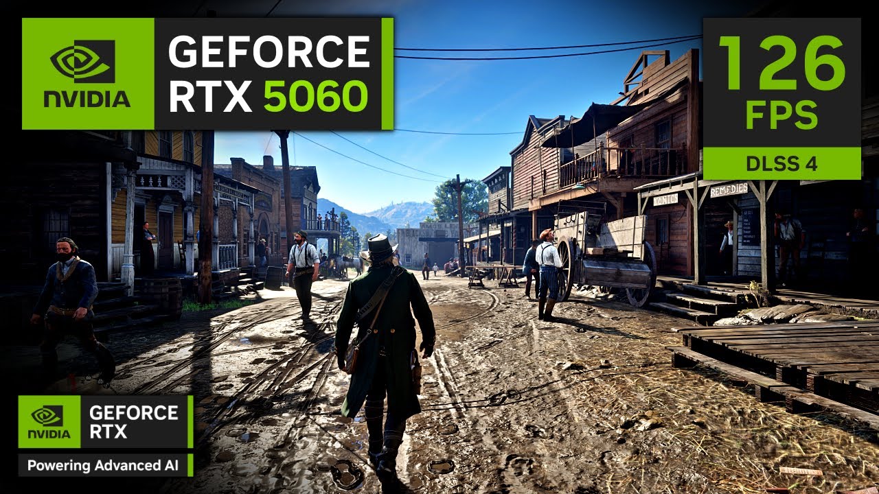 RTX 5060 on Red Dead Redemption 2 | 1080p, 1440p, 4K with DLSS 4 and DLAA!