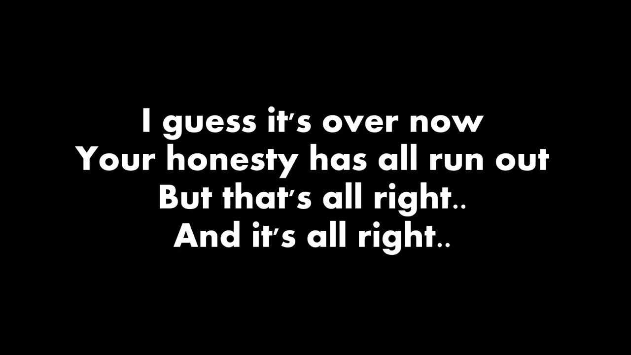All My Fault Lyric Video - Fenix TX