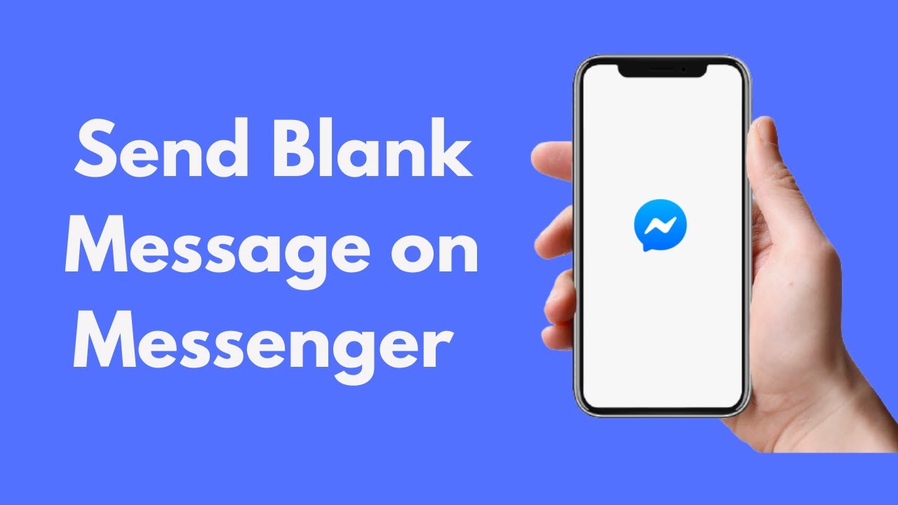 How to Send Blank Message on Messenger (2021)