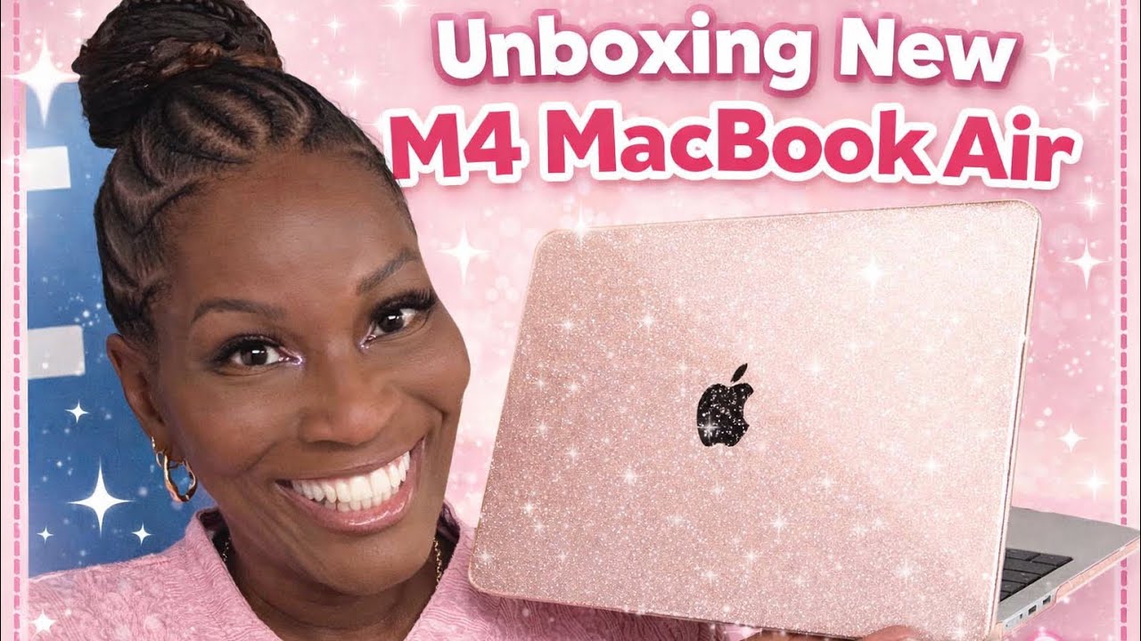 POV: Unboxing New M4 MacBook Air ✨💖 Apples’s Newest Laptop first look 👀 