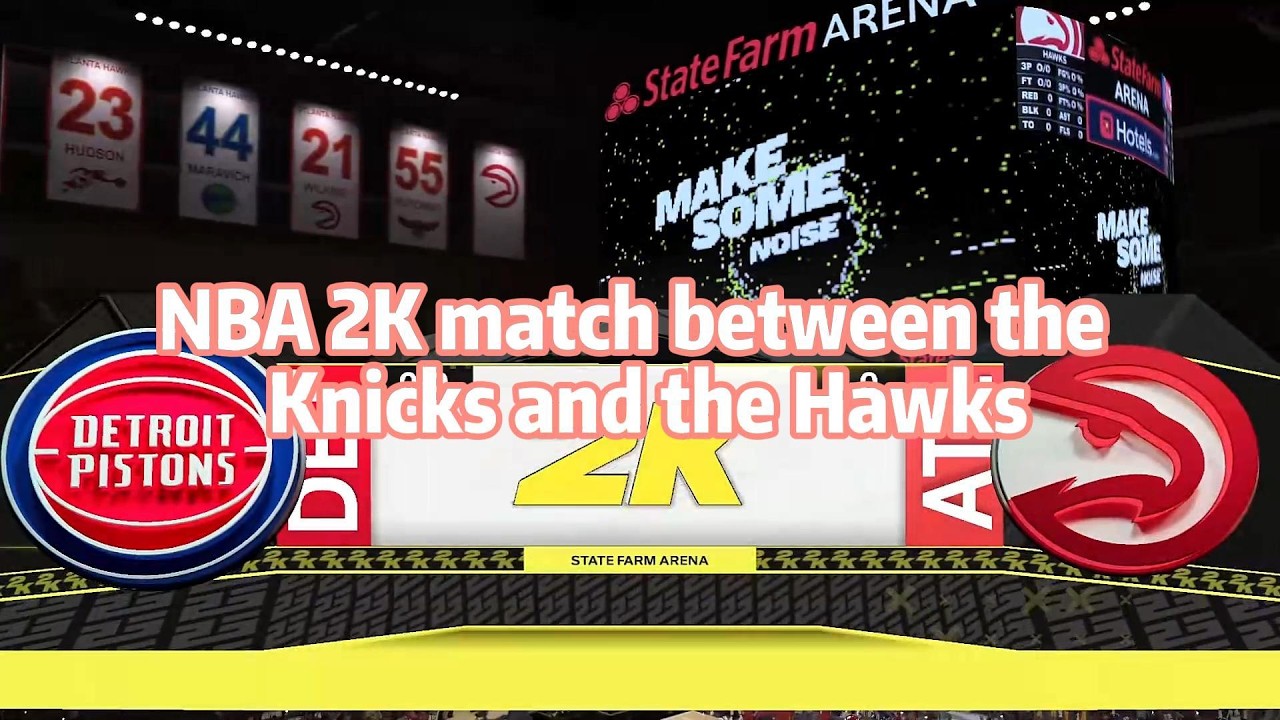 Knicks vs Hawks–New York Grit Meets Atlanta's Firepower!#nba2k #nba2k26 #nbagames #nba #basketball