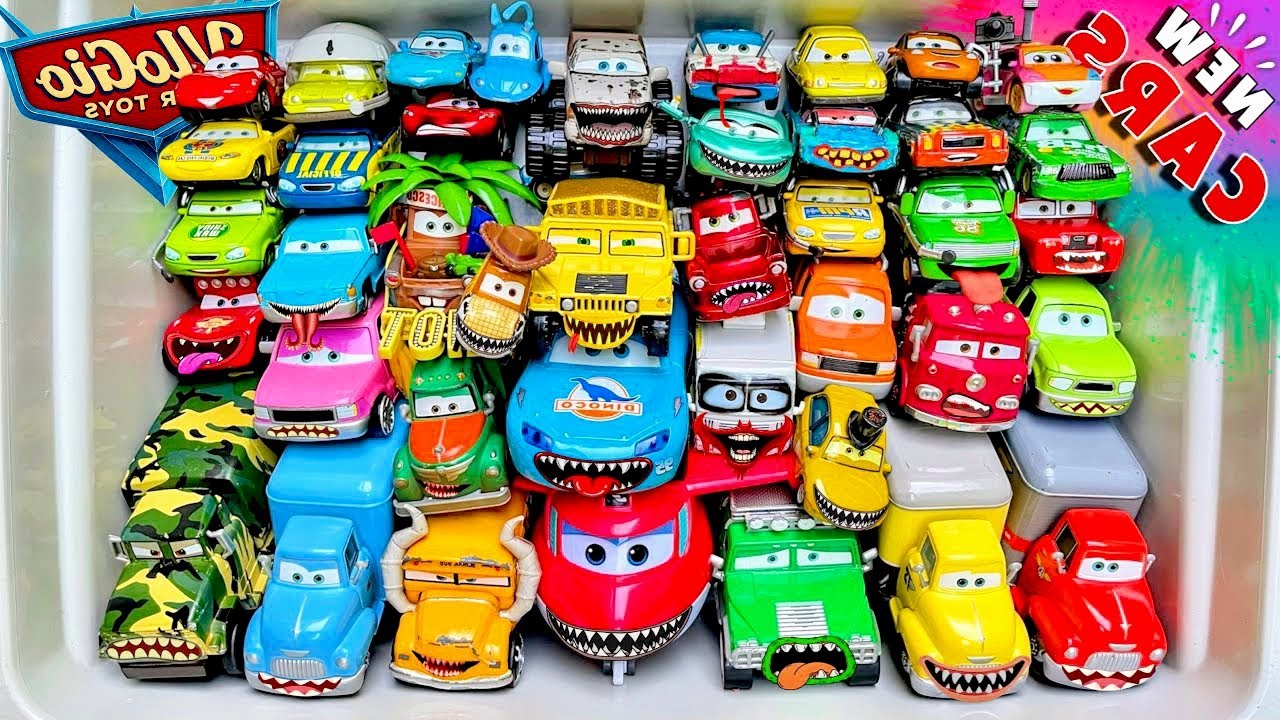 Disney Pixar Cars Unboxing Toy Review |Lightning McQueen, Tow Mater, Doc Hudson, Sally Carrera, Cruz