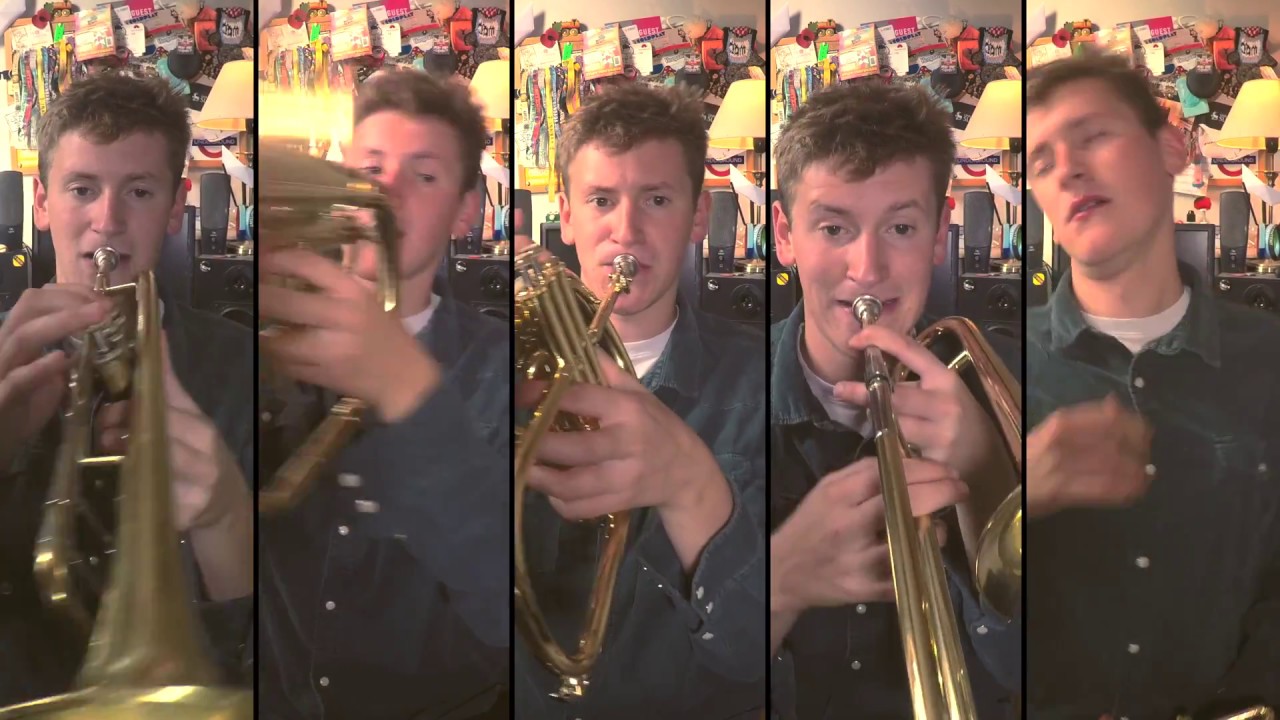 Journey - Don't Stop Believing Brass Quintet Arrangement with sheet music