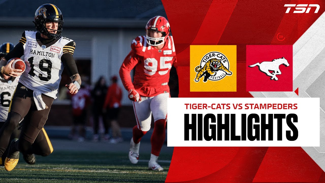 Hamilton Tiger-cats vs. Calgary Stampeders | CFL Highlights
