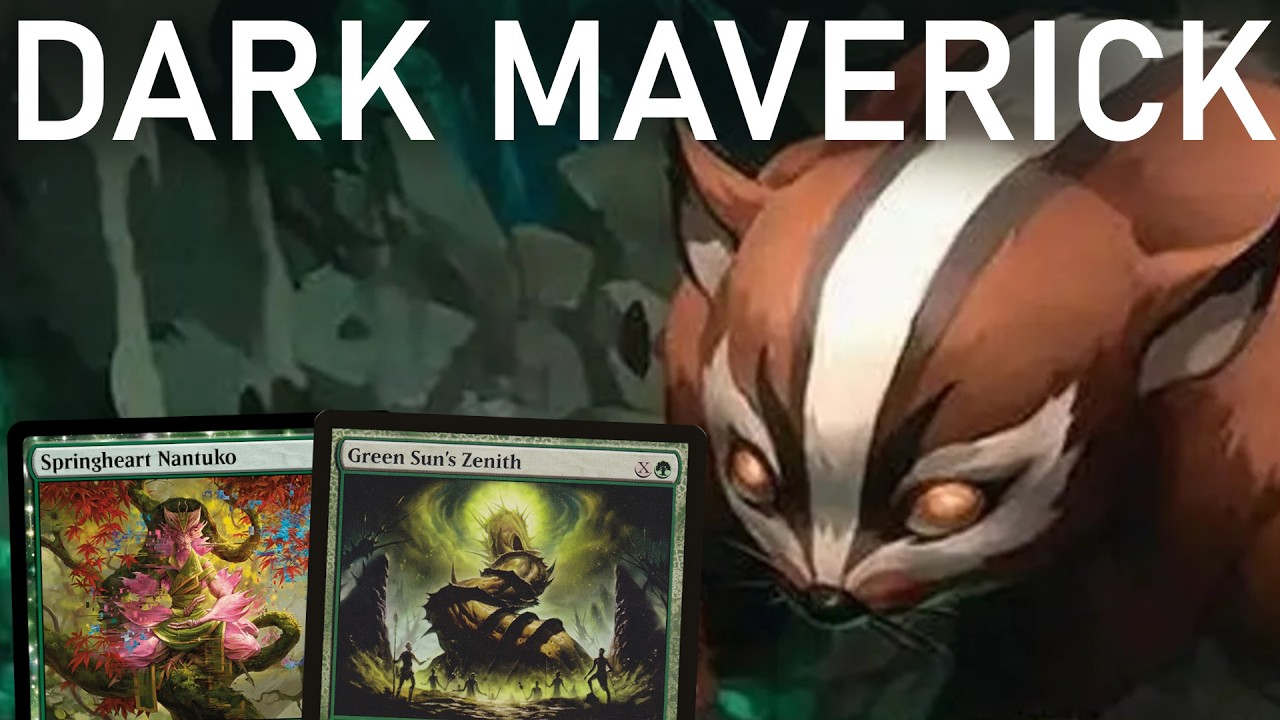 HOLY MOLEY! Modern Badgermole Cub Dark Maverick Combo. MTG Avatar
