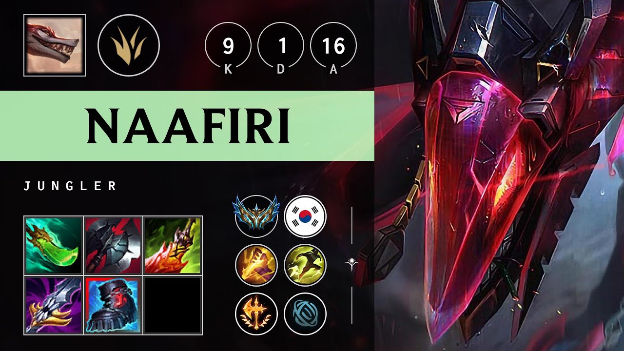Naafiri Jungle vs Xin Zhao - KR Challenger Patch 25.09