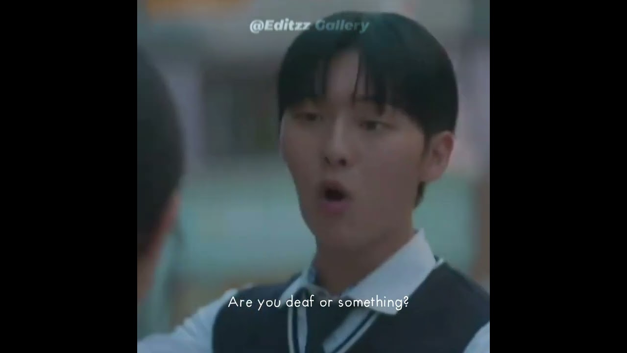 The moment he realized she was deaf.. | Twinkling Watermelon 🍉  #edit #kdrama #twinklingwatermelon