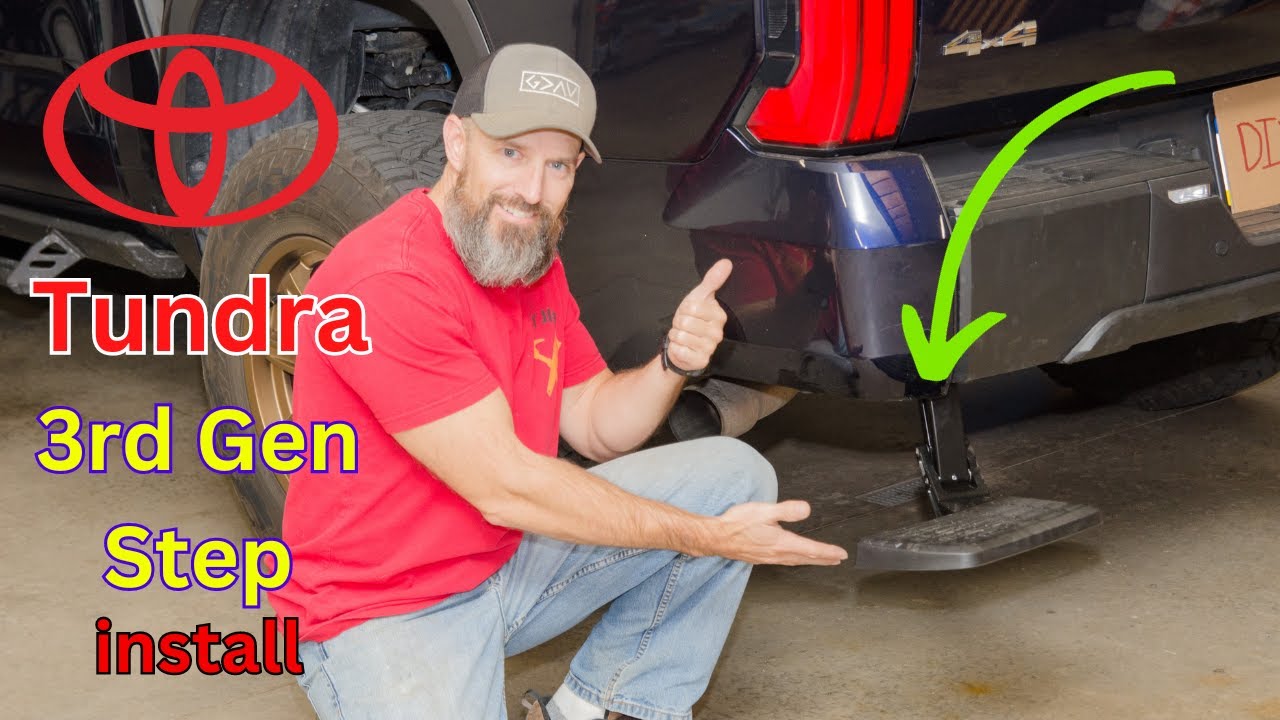 Как установить STEP на Toyota Tundra 3-го поколения (2022)