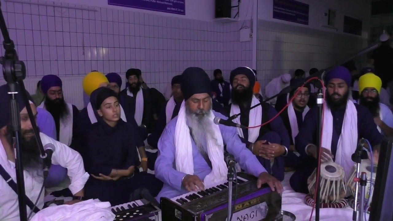 Bhai Jagdev Singh Ji -  Rehansbhai Saturday Eve - AKJ Germany Smagam Cologne 2023