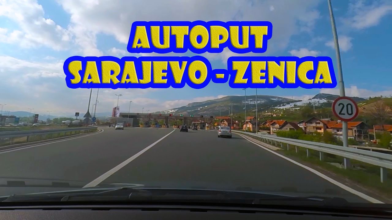 Sarajevo - Zenica hyperlapse video [60 fps HD]