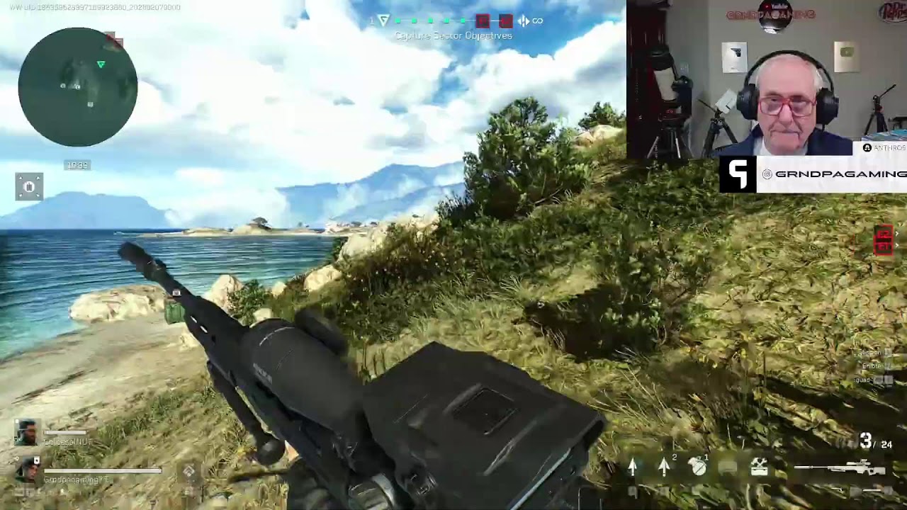 “Gramps Drops Into Delta Force Chaos”