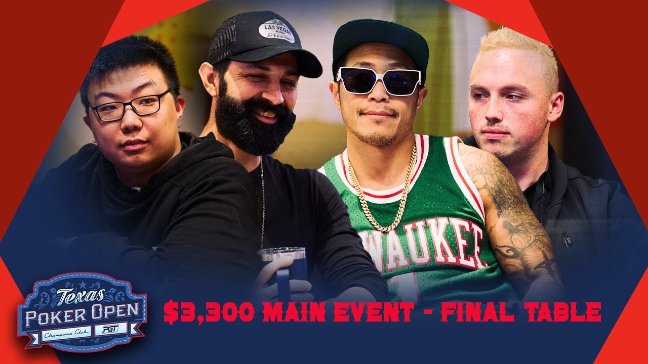 Texas Poker Open 2025 | $3,300 Main Event Final Table Live