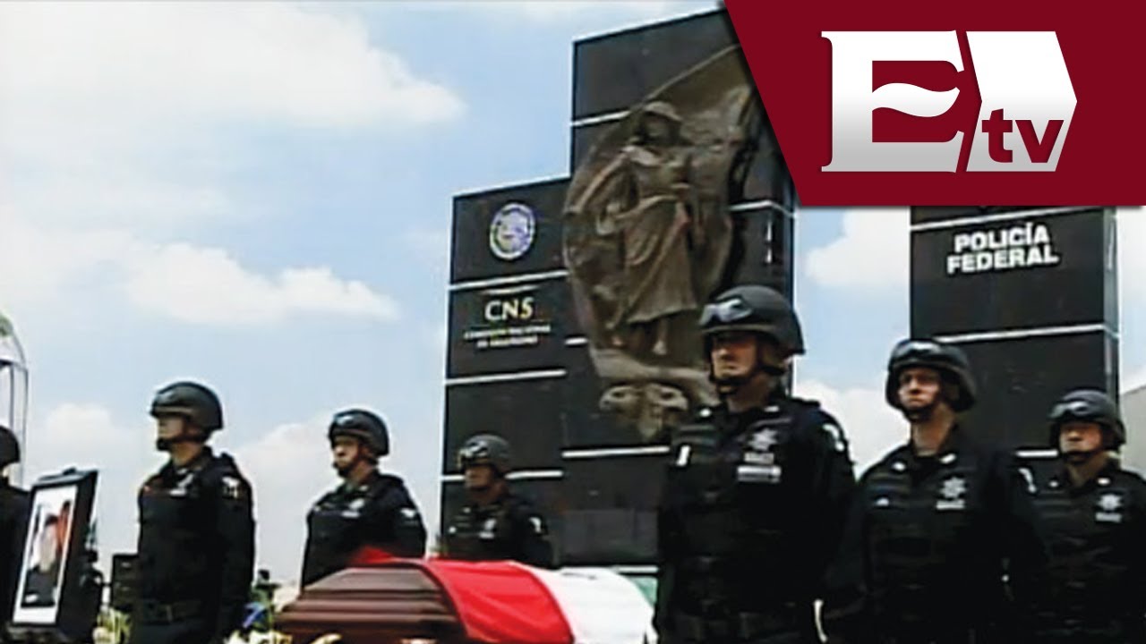 Rinden homenaje a los elementos de la Polic&iacute;a Federal que fallecieron en el cumplimiento de su deber