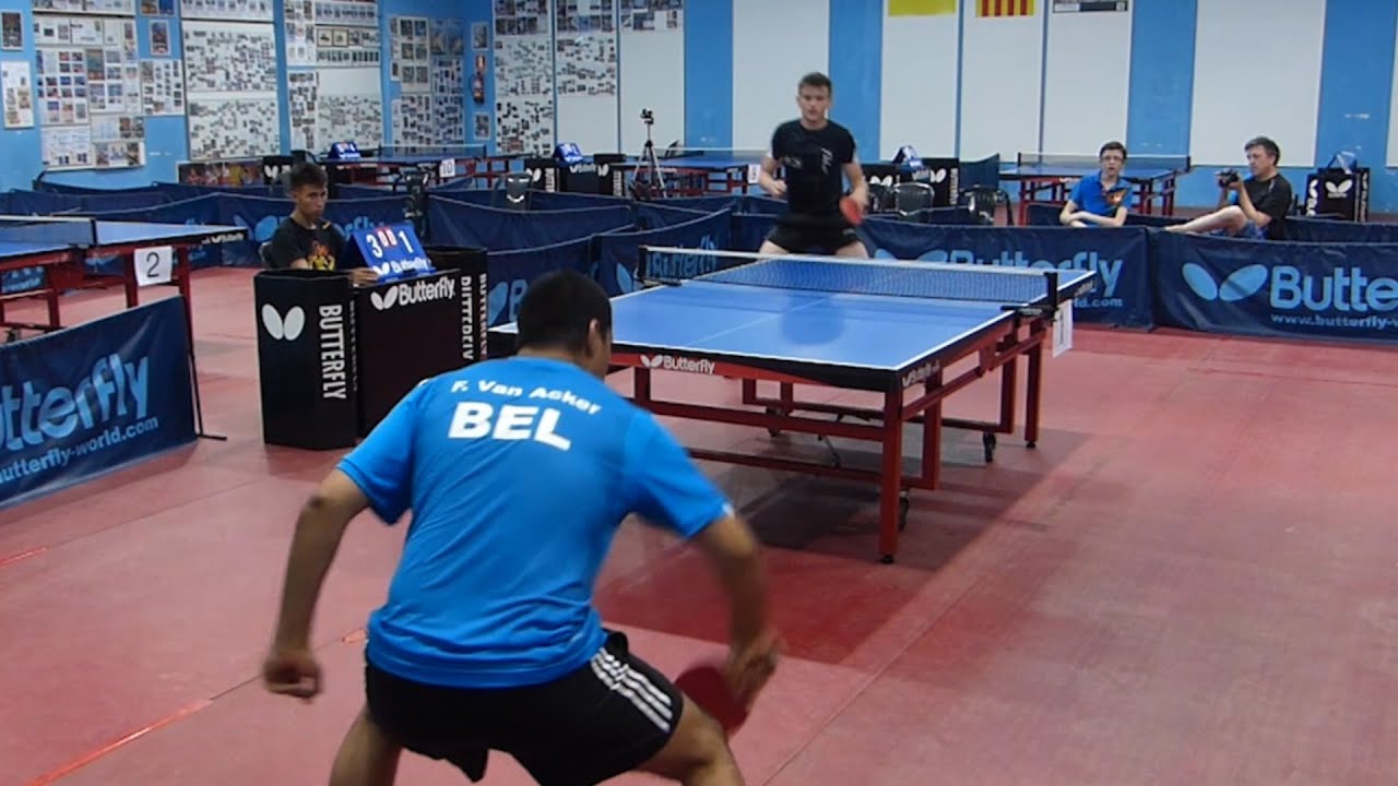 Final Open Zona TT Calella 2016  Florian Van Acker vs Alexander Gillen