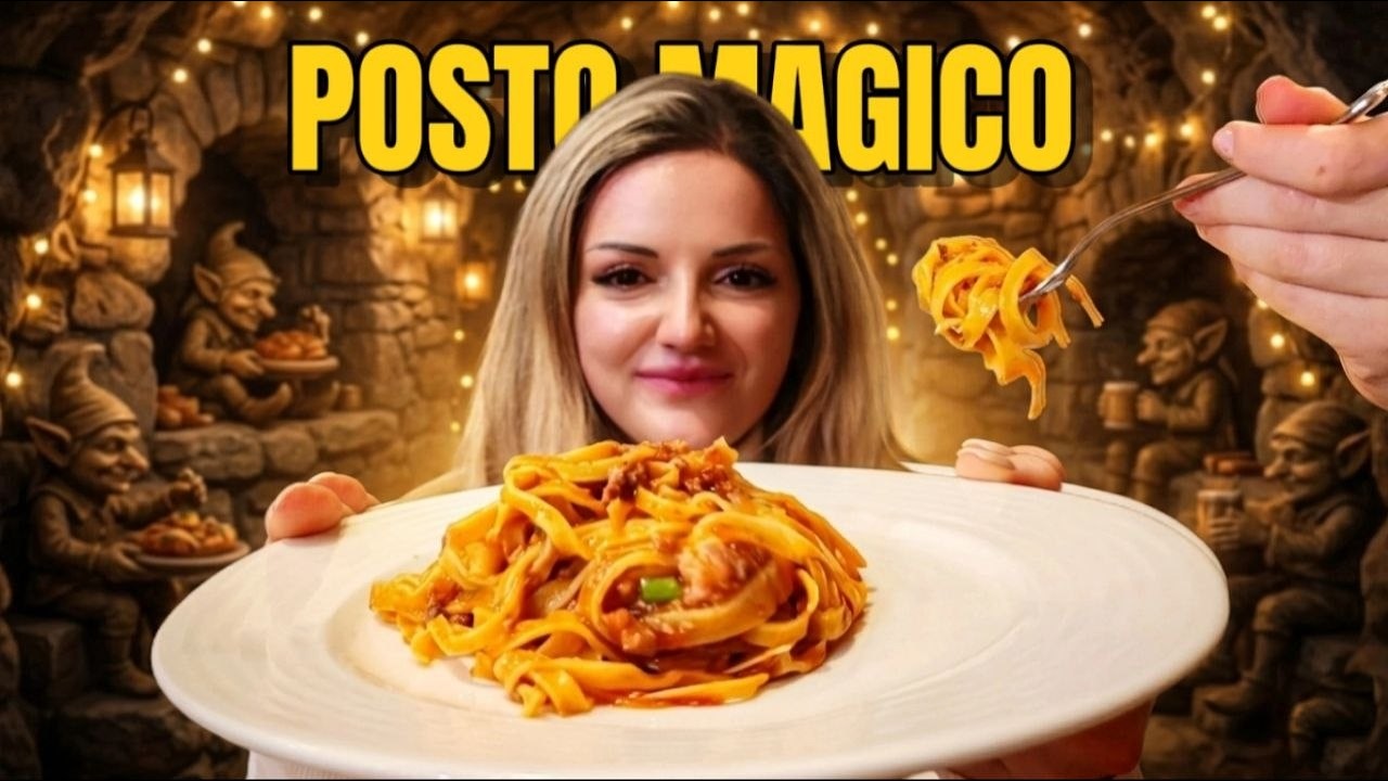 Abbiamo mangiato TUTTO quello che c'era in questa GROTTA SEGRETA! 😱 (menù infinito)