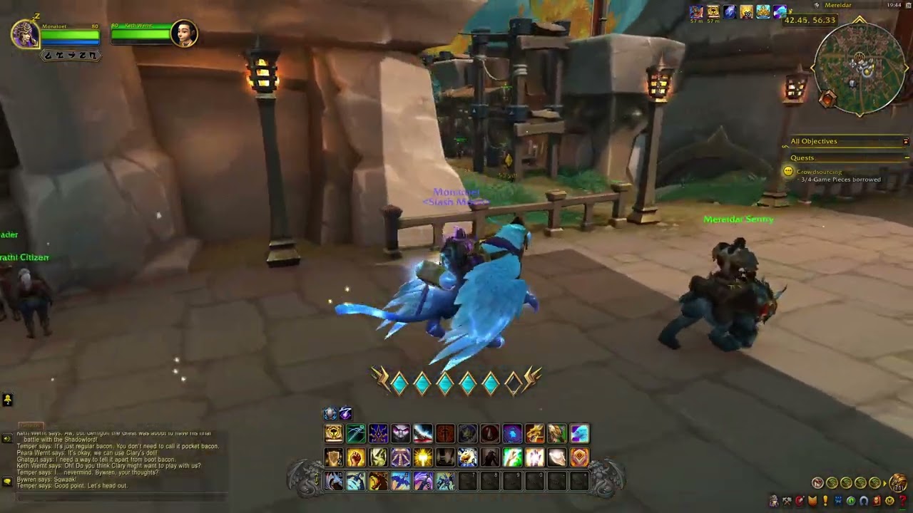 The War Within Quest 476: Crowdsourcing (WoW, human, paladin)
