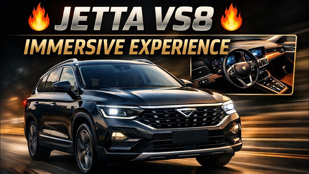 Jetta VS8 Immersive Experience | Luxury SUV Interior, Exterior & Driving Feel 4K