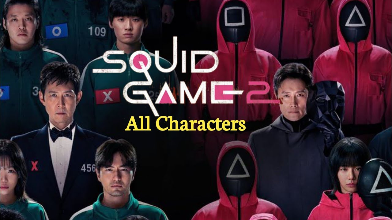 Who's in Squid Game Season 2 CAST? || Squid Game Season 2 All Characters 
