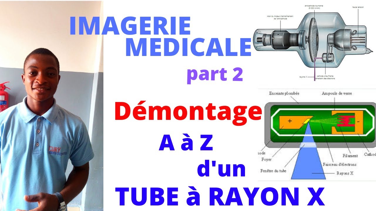 IMAGERIE MÉDICALE part 2 :Démontage de A à Z  d'un tube à Rayon x _Nature et Production des R x