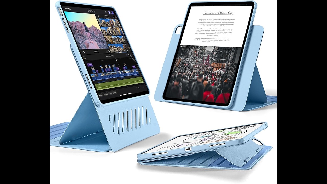 ESR for iPad Air 13 Inch Case (2025/2024) M3/M2 Review - Pros & Cons - iPad Air 13 Inch Case