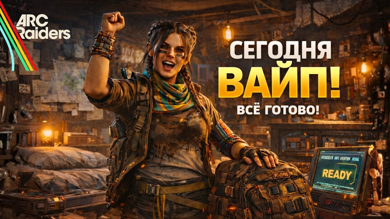 СЕГОДНЯ ВАЙП В ARC RAIDERS &mdash; Я ГОТОВ К ЭКСПЕДИЦИИ! ✅