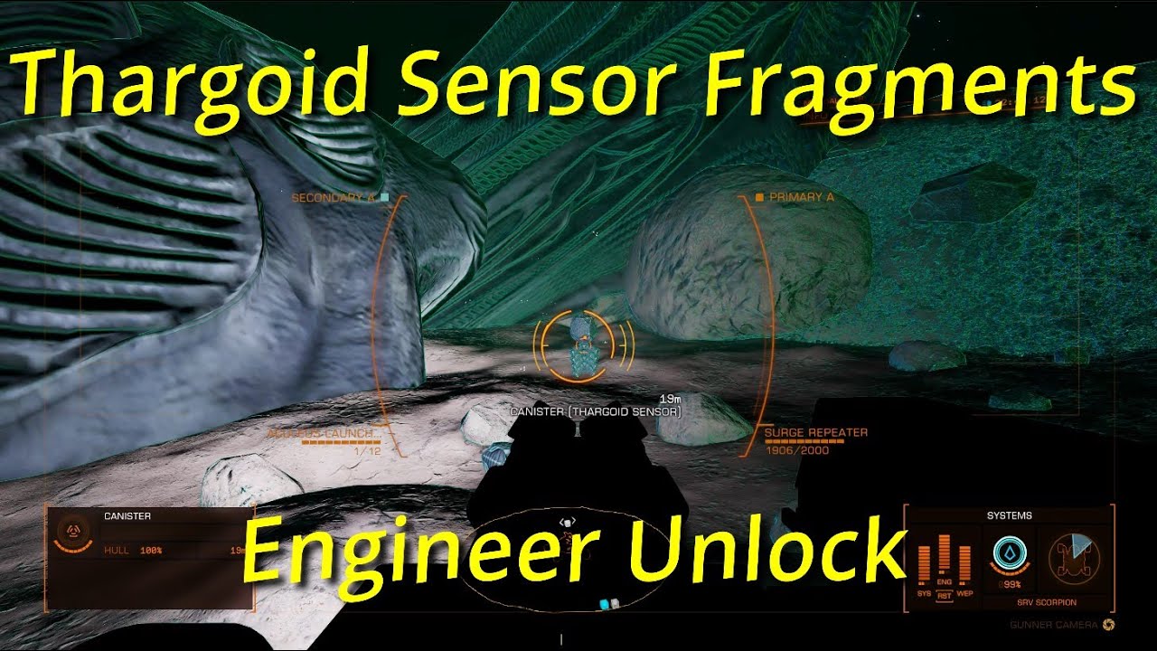 How to Unlock Engineers with Sensor Frags in Elite Dangerous the fast, quick and easy way tutorial