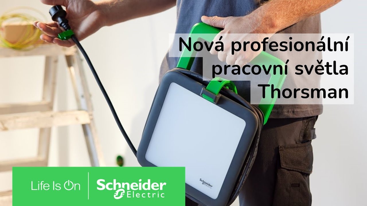 Nová profesionální pracovní světla Thorsman | Schneider Electric