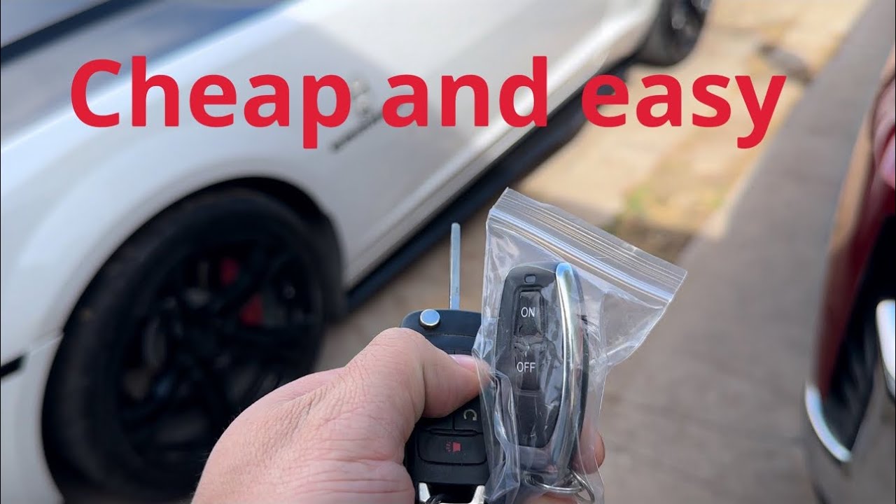 Добавление выключателя аварийного отключения в Camaro!! (Как установить выключатель аварийного от...