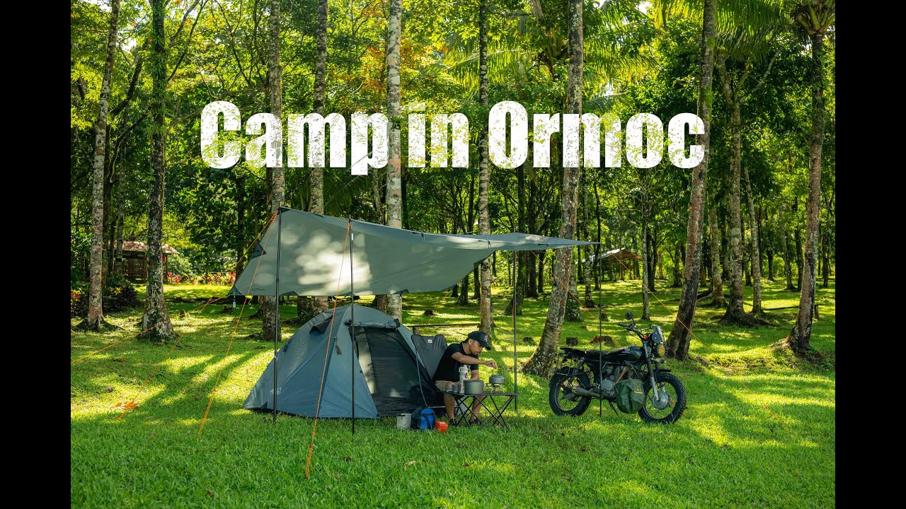 Nature ASMR | Solo mini forest moto camping | Silent Vlog #asmr #miniforest #camping #adventure